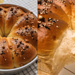 Resipi Roti Manis Butterscotch Gebu Gebas, Baru Keluar Oven Terus Wangi Satu Rumah!