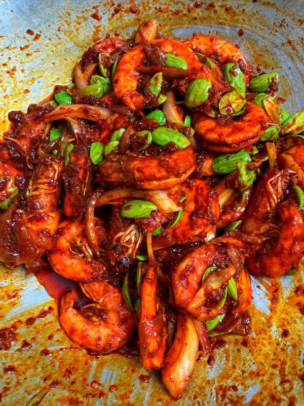sambal petai udang