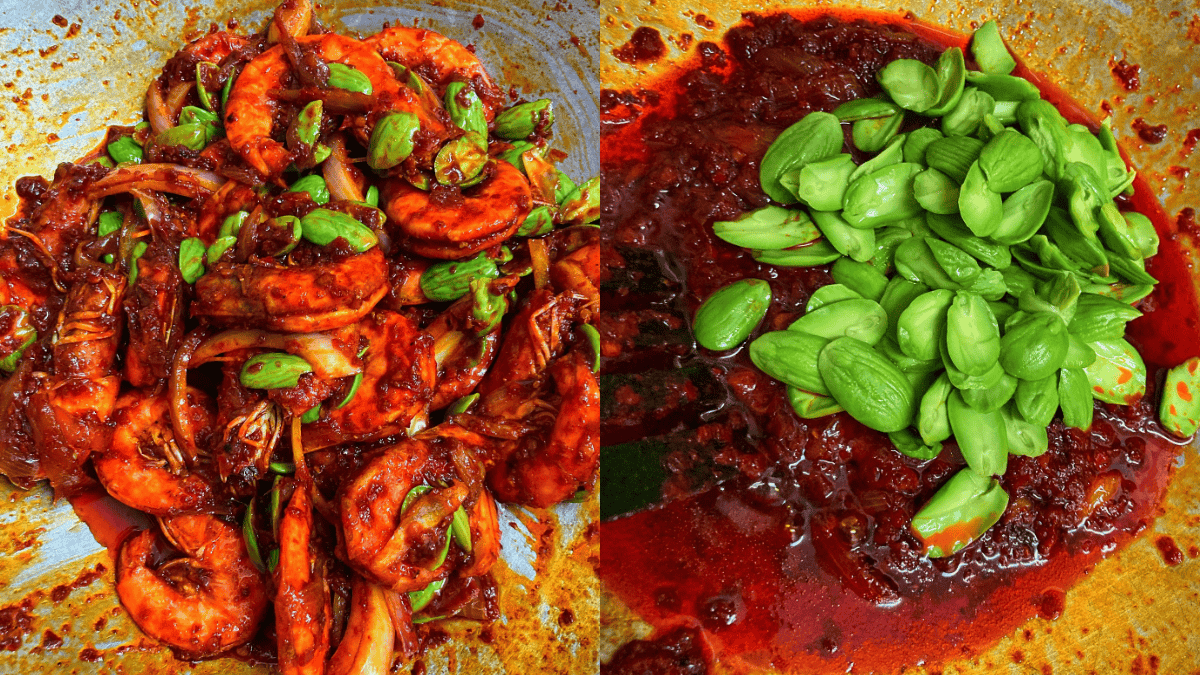 sambal petai udang