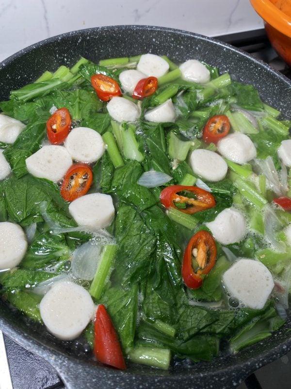resepi sayur sawi