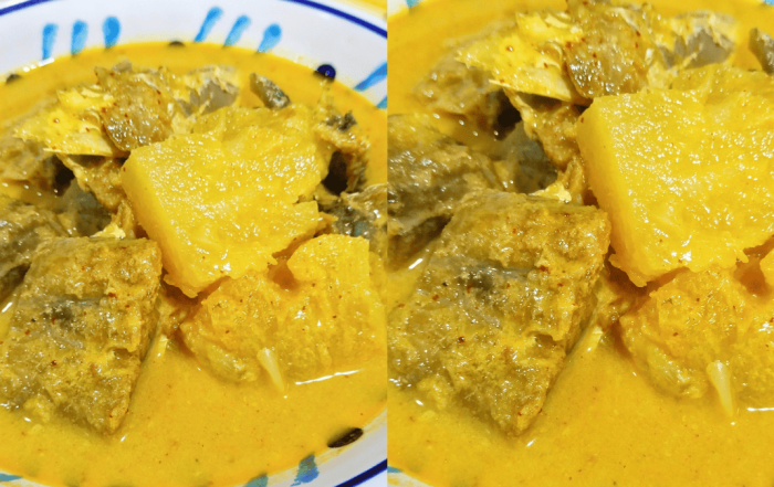 gulai lemak ikan talang