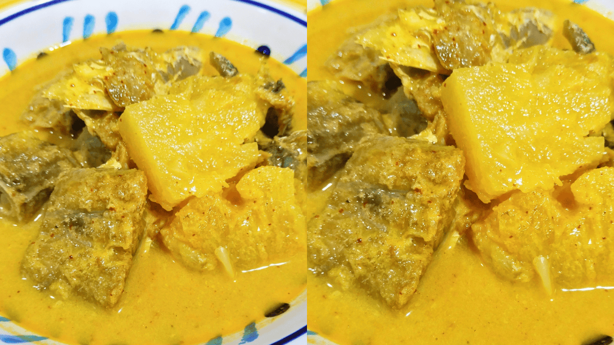 gulai lemak ikan talang