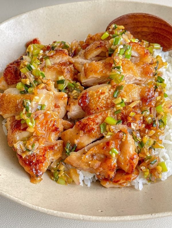 nasi ayam rangup