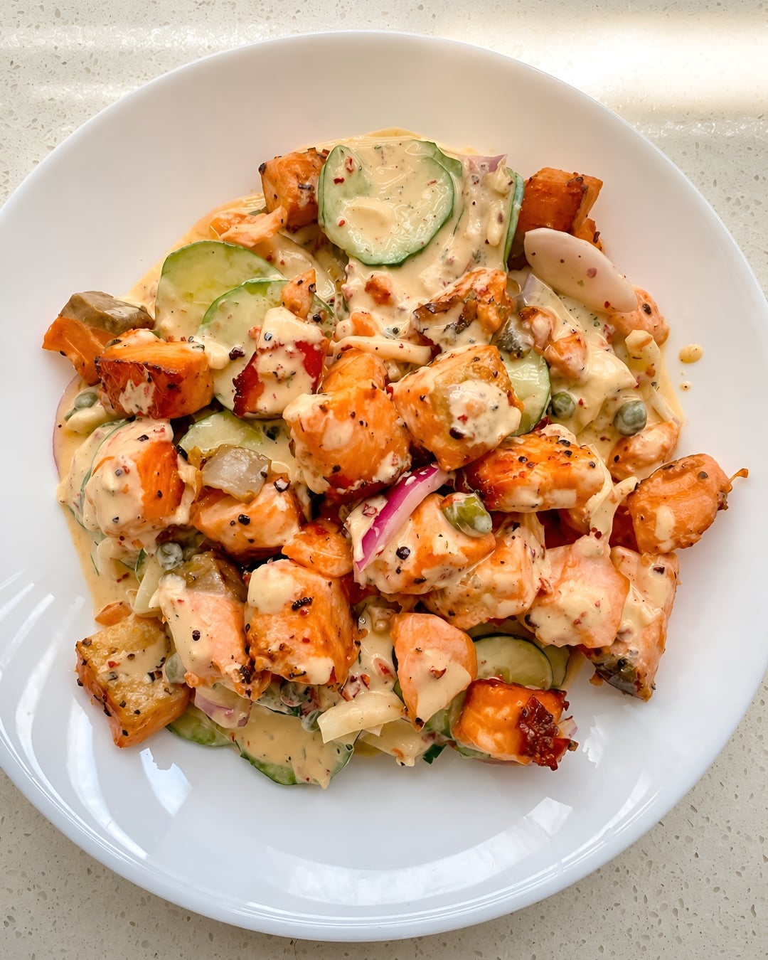 salmon salad