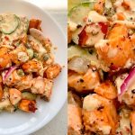 Resipi Salmon Salad Creamy Tapi Sihat, Mudah Disediakan Dalam 15 Minit Sahaja!