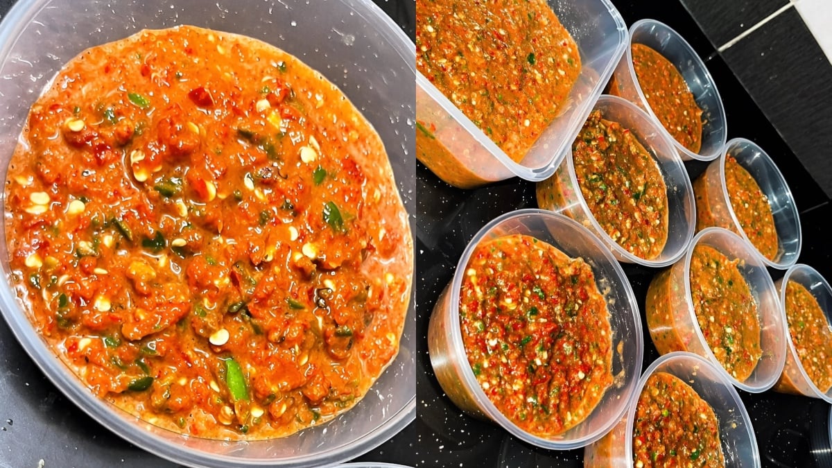 sambal belacan resepi