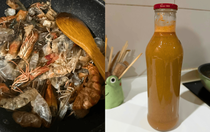 air rebusan udang