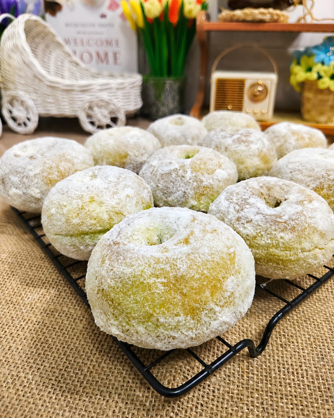 buat donat gebu