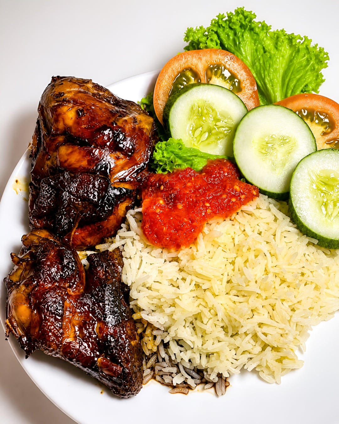 buat nasi ayam simple