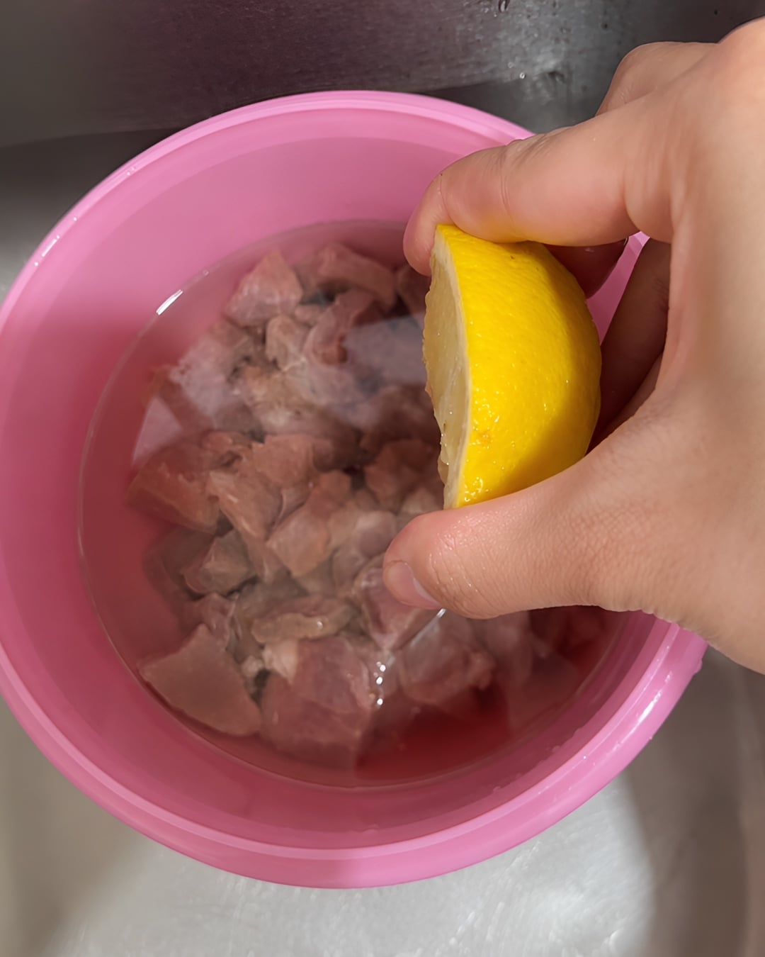 cara cuci daging