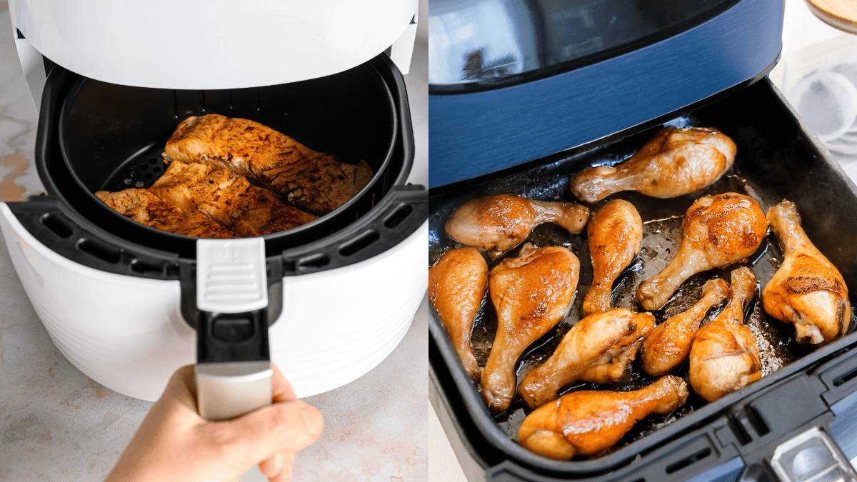 deep clean air fryer