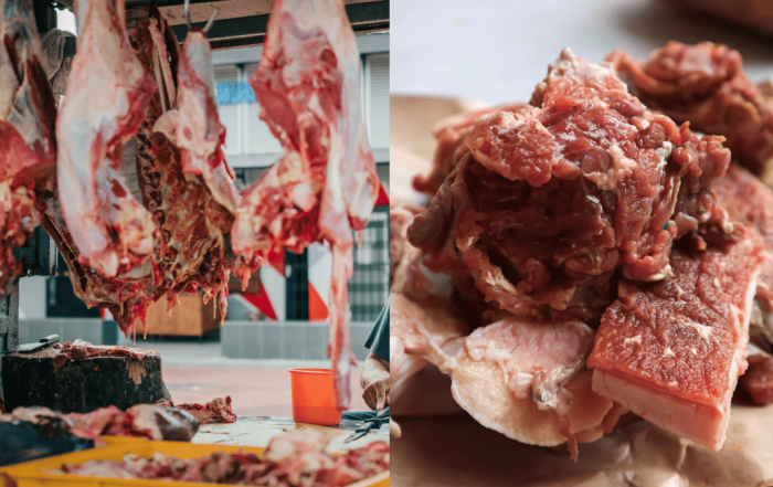 bahagian daging lembu