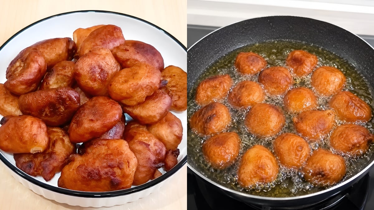 cekodok pisang lembut
