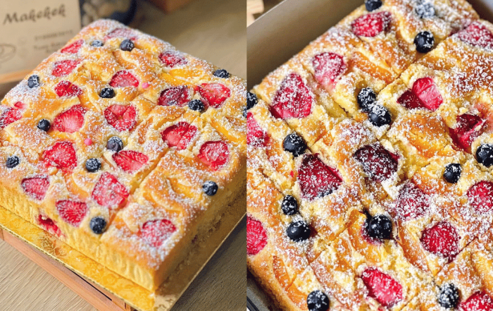 fruit pastry cake