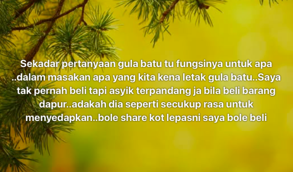 gula batu