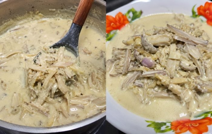 jantung pisang masak lemak