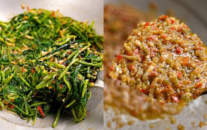 kangkung belacan
