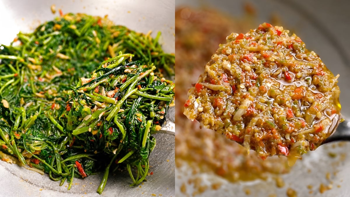 kangkung belacan