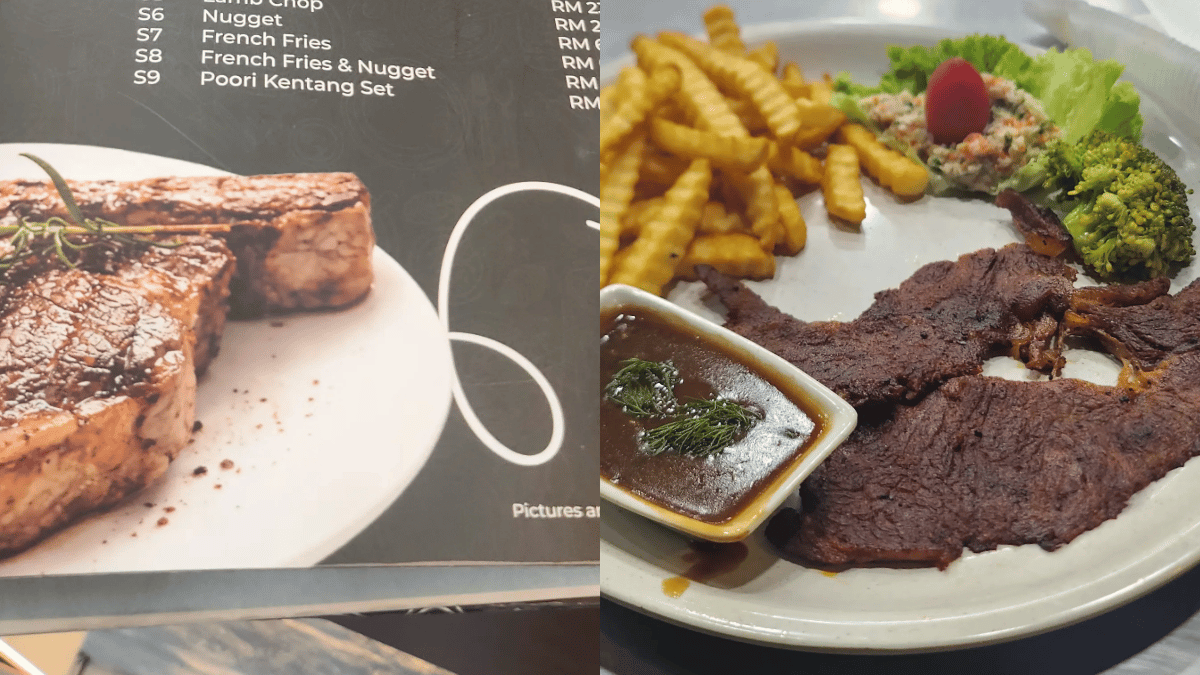 “Tolonglah Jangan Guna Gambar AI” – Pelanggan Kecewa Makanan Sampai Jauh Beza Dari Dalam Menu