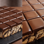 Cara Mudah Buat Kek Batik Ganache, Topping Coklat Berkilat Cantik & Licin Sempurna!