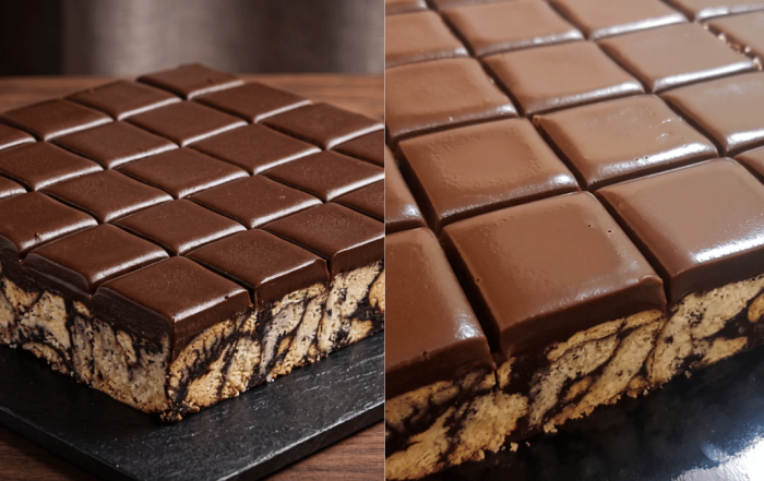 kek batik ganache