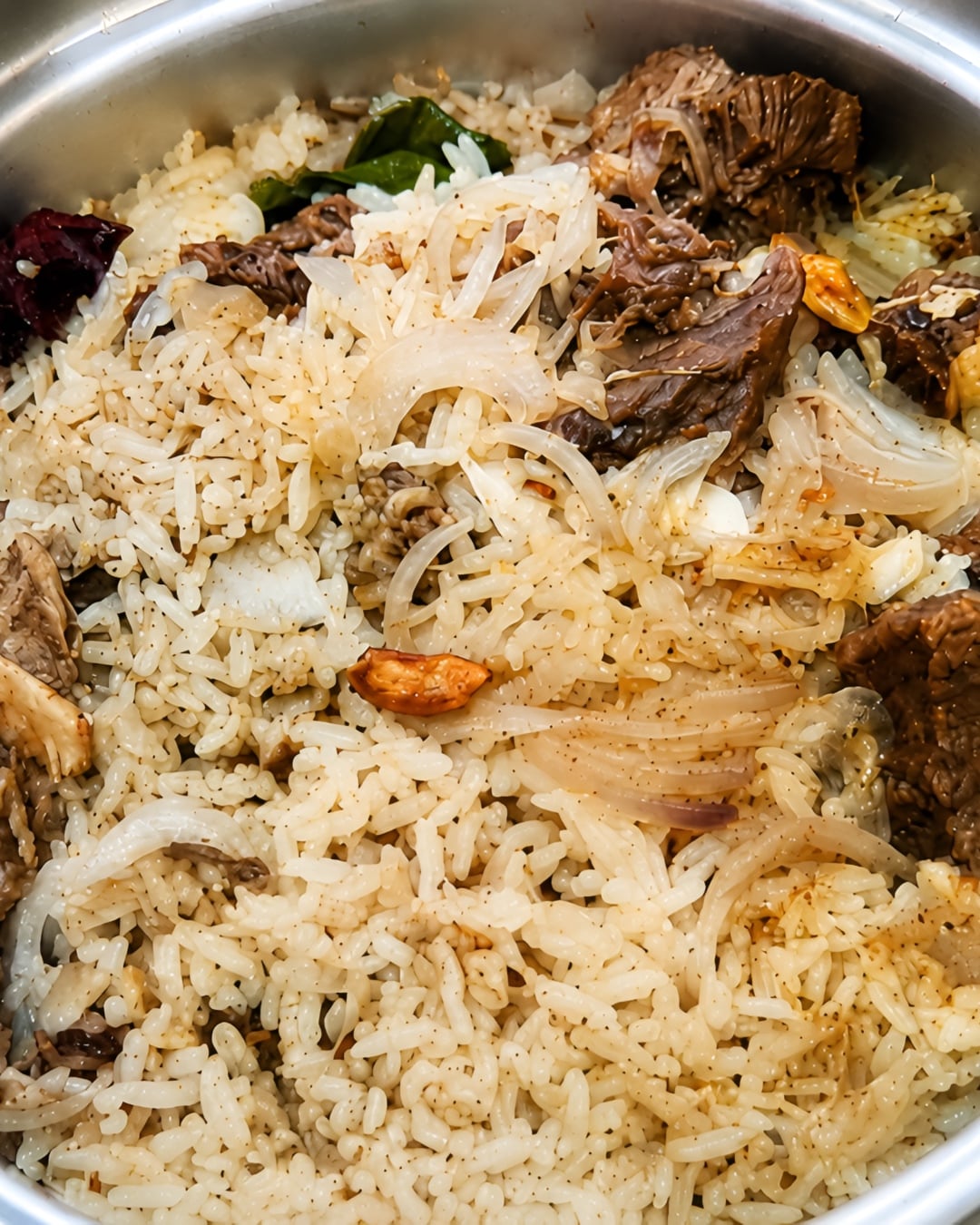 nasi daging utara resepi