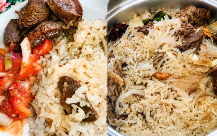 nasi daging utara resepi