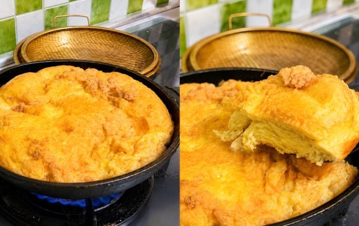 petua telur dadar gebu
