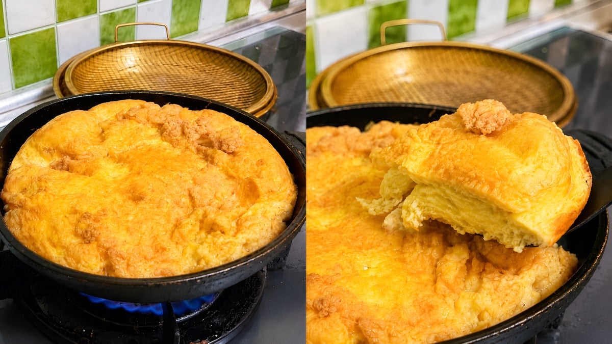 petua telur dadar gebu