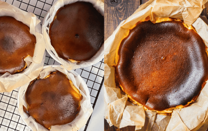 basque burnt cheesecake