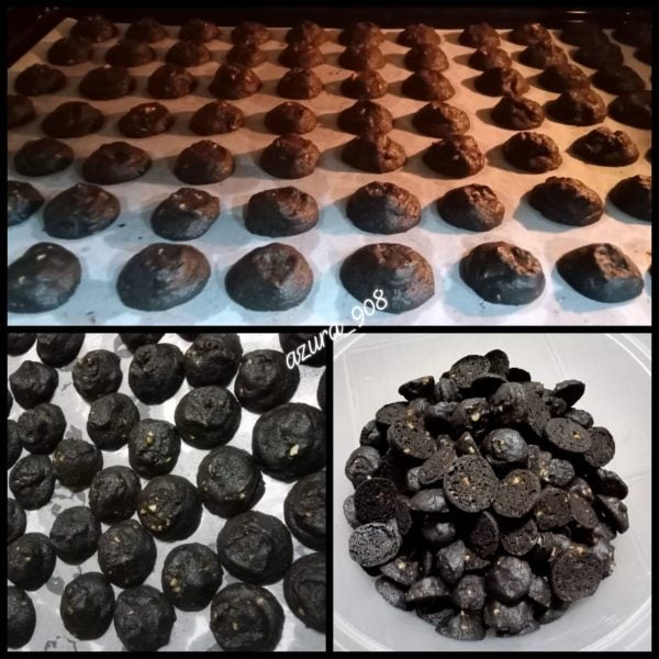 resepi blackout cookies