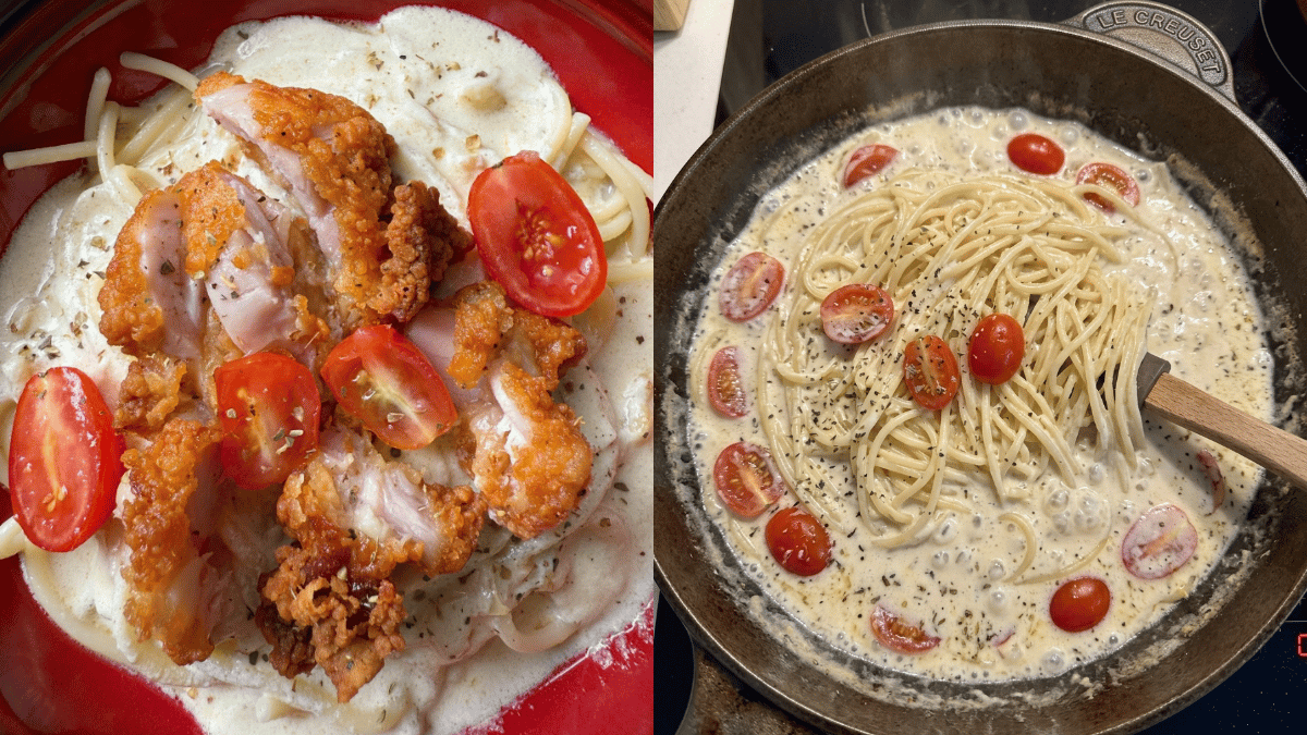 creamy pasta