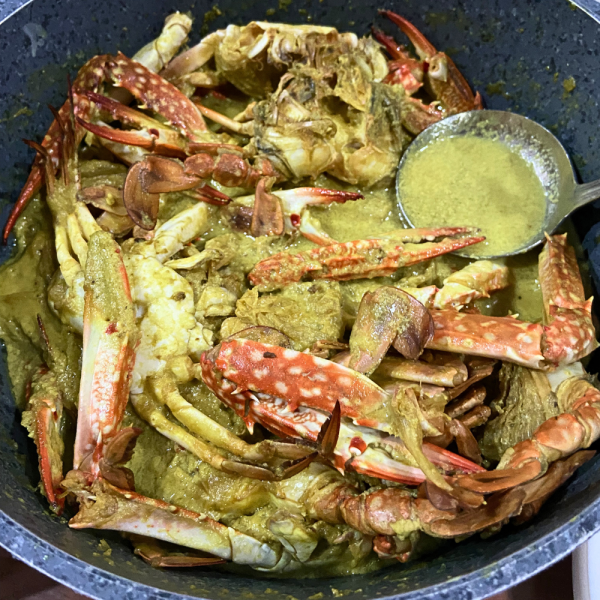 resepi gulai ketam