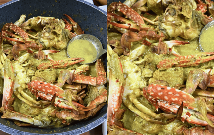 resepi gulai ketam