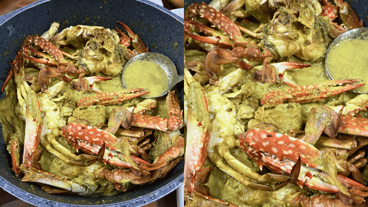 resepi gulai ketam