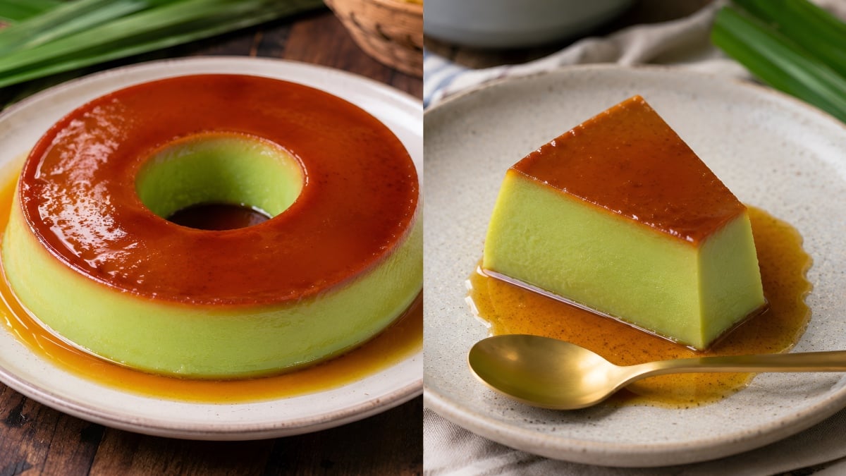 resepi mudah puding karamel