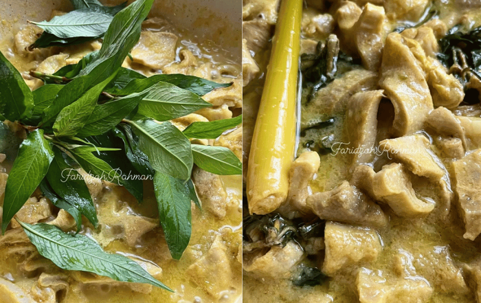 resepi perut masak lemak