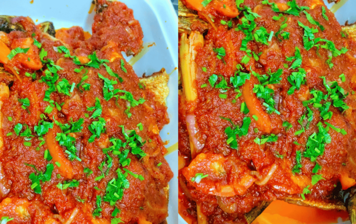 ikan siakap tiga rasa