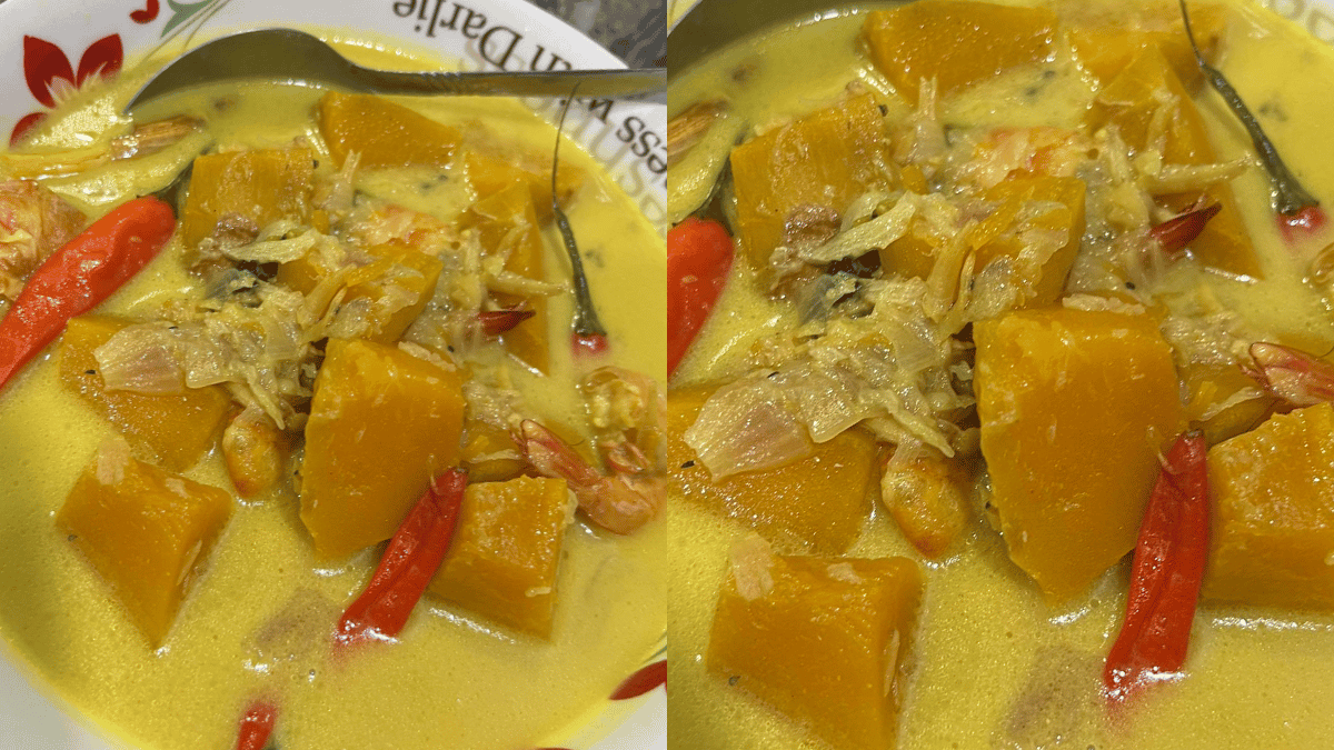 sayur labu masak lemak