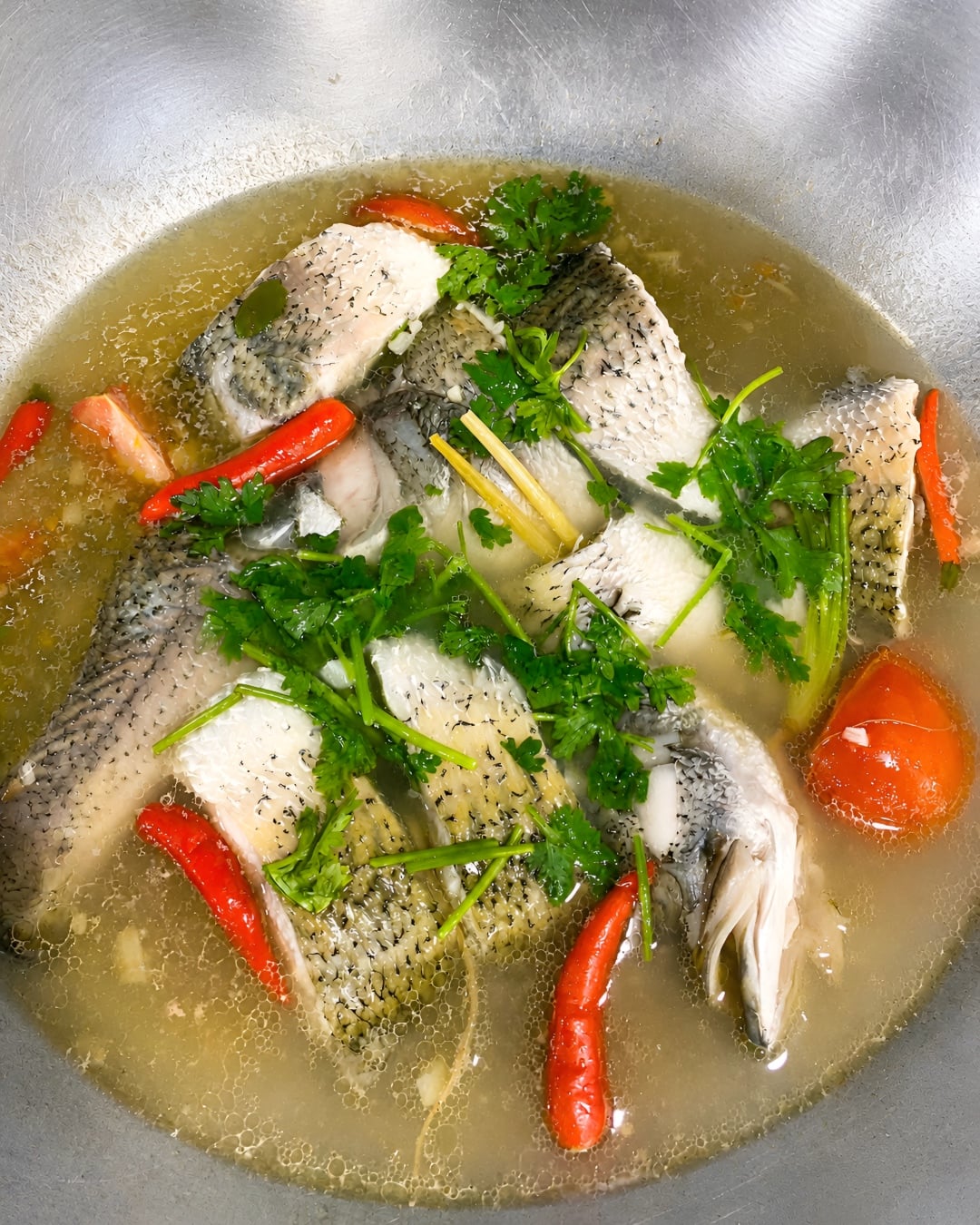 sup ikan siakap