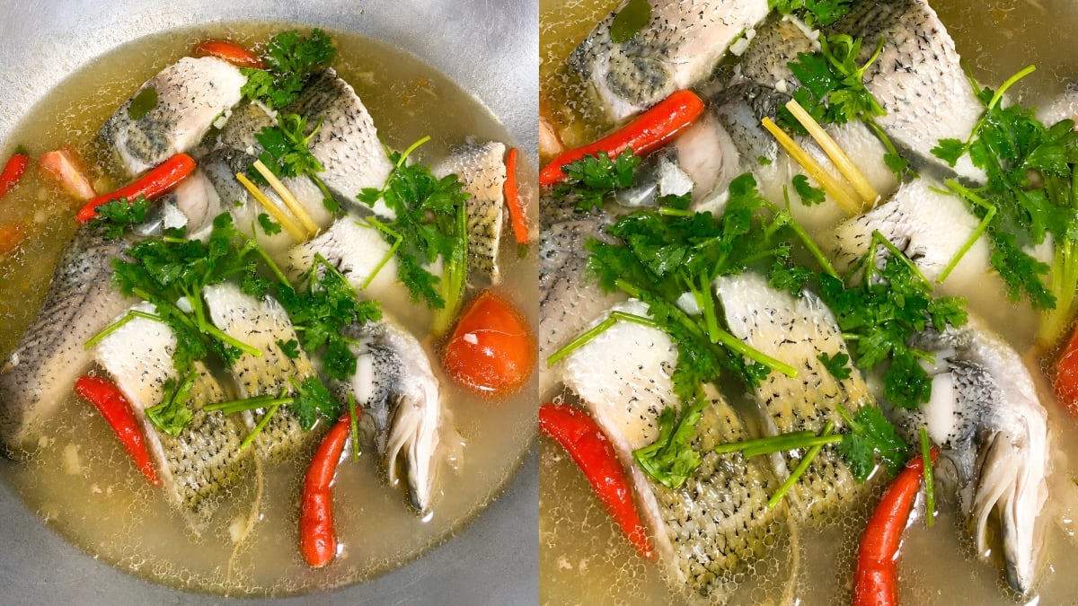 sup ikan siakap