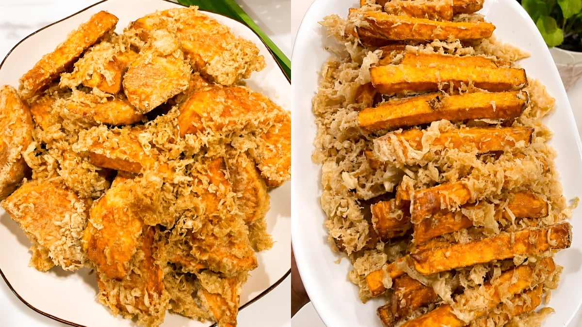 ubi keledek goreng