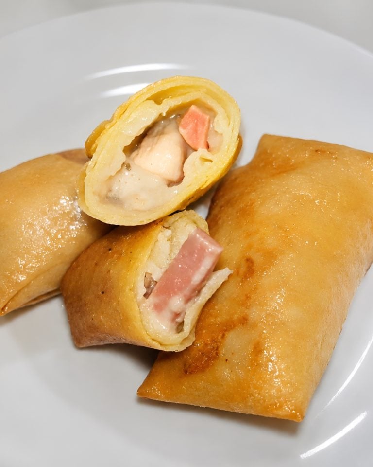 Cara Membuat Popia Carbonara Rangup, Modal Kecil Untung Besar
