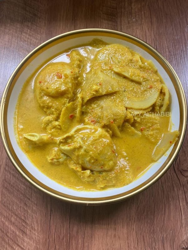 gulai kuning telur