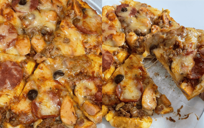 cara buat pizza simple