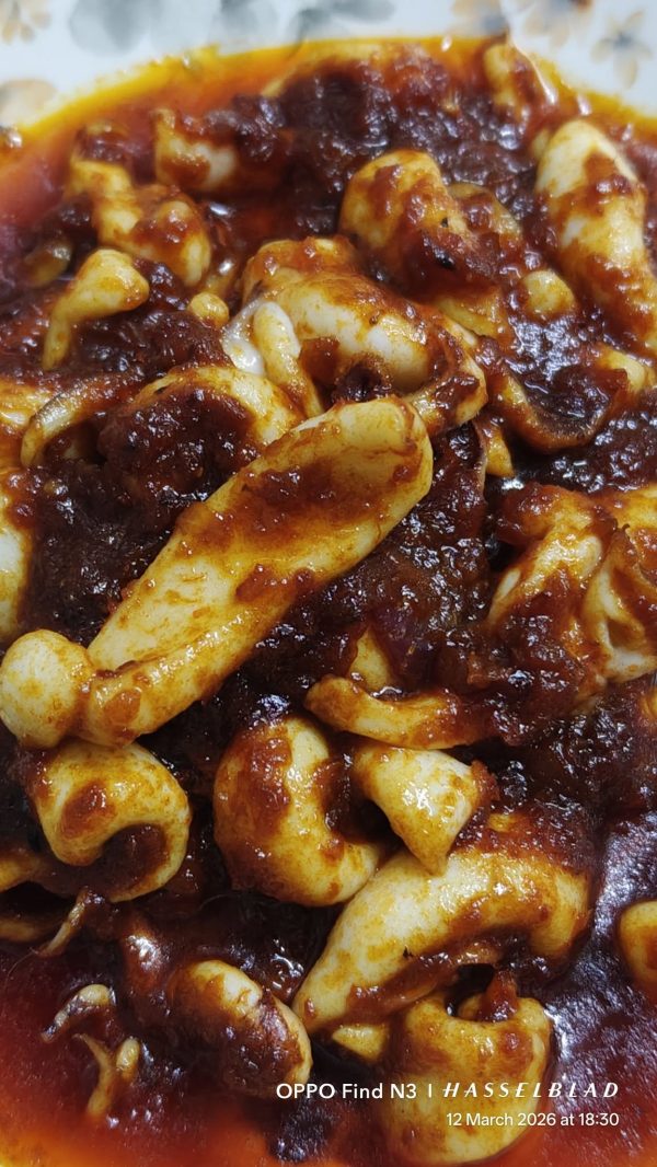 cara buat sambal sotong