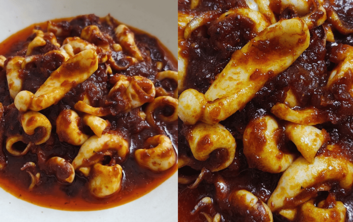 cara buat sambal sotong