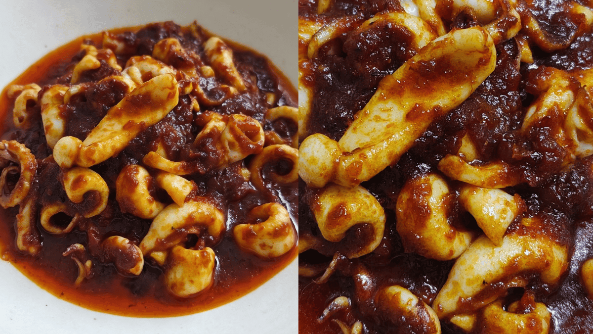 cara buat sambal sotong