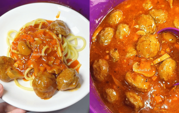 cara buat sos bolognese