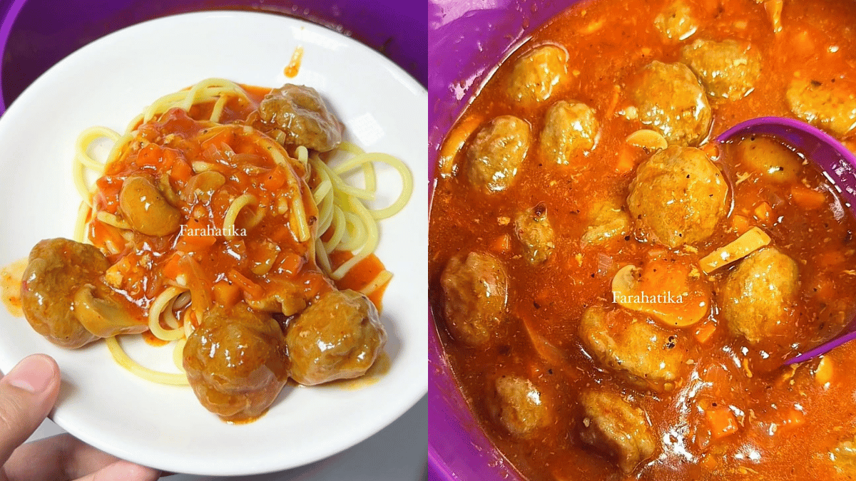 cara buat sos bolognese